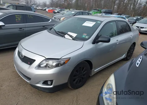 2010 Toyota Corolla S из США, поврежденный, VIN 2T1BU4EE7AC247614